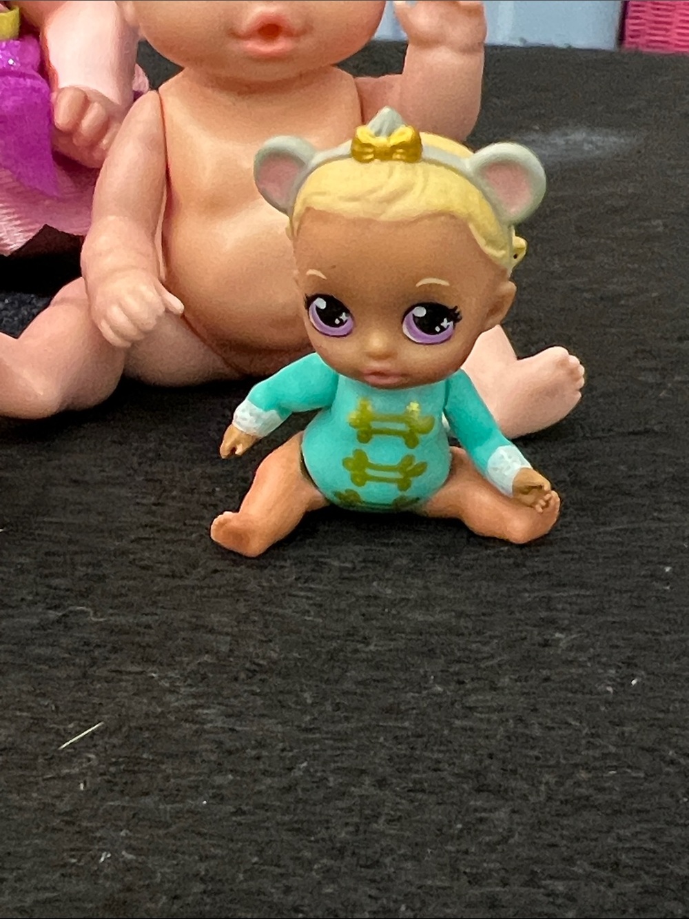 Mini Baby Doll Collector Lot of 7 Vintage & Modern - Picture 7 of 7
